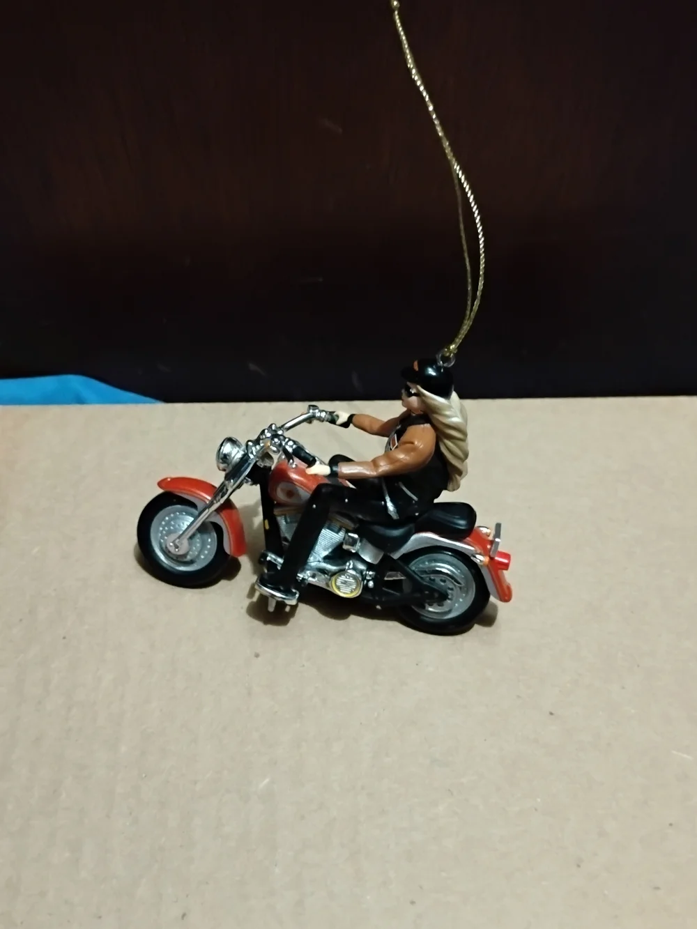Hallmark Harley-Davidson Barbie Ornament 2001 QXI8885 Of Collection
